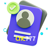 Tornar-se um membro do ChC777 é muito simples